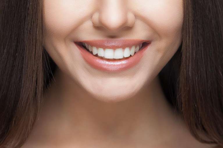 fresh and healthy teeth of a girl in Troy NY